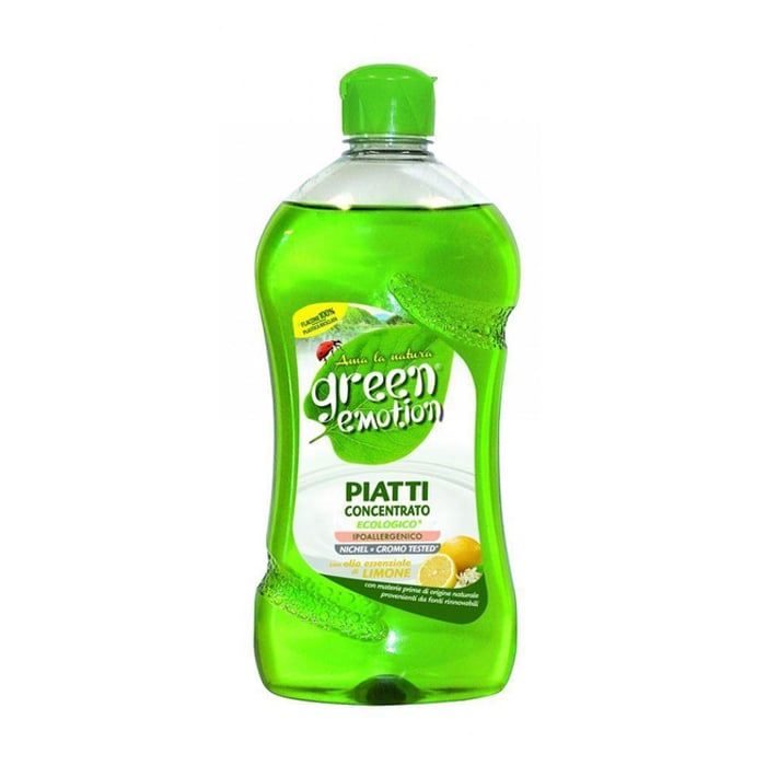 Гель-концентрат для миття посуду Green Emotion Лимон, 500 мл